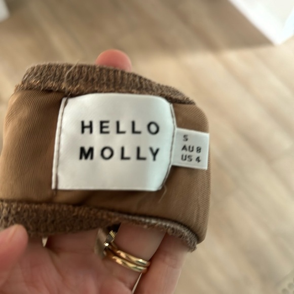 Hello Molly brown dress - Picture 2 of 2